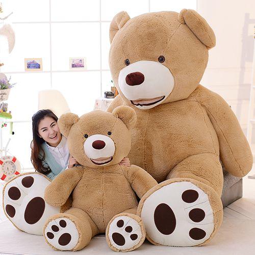 美国大熊毛绒玩具熊巨型泰迪熊布娃娃简爱抱抱熊 创意生日礼物女