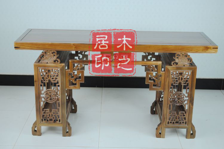 板面琴桌 仿古古典琴桌 古筝桌 实木 精美雕刻 特价