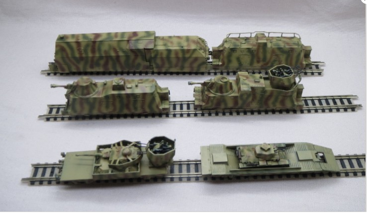板件： 1/144二战德国装甲列车树脂板件单售 或成套购买