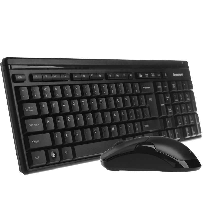 Lenovo/联想KM4905无线键鼠套装超薄静音套件无线鼠标键盘一体机