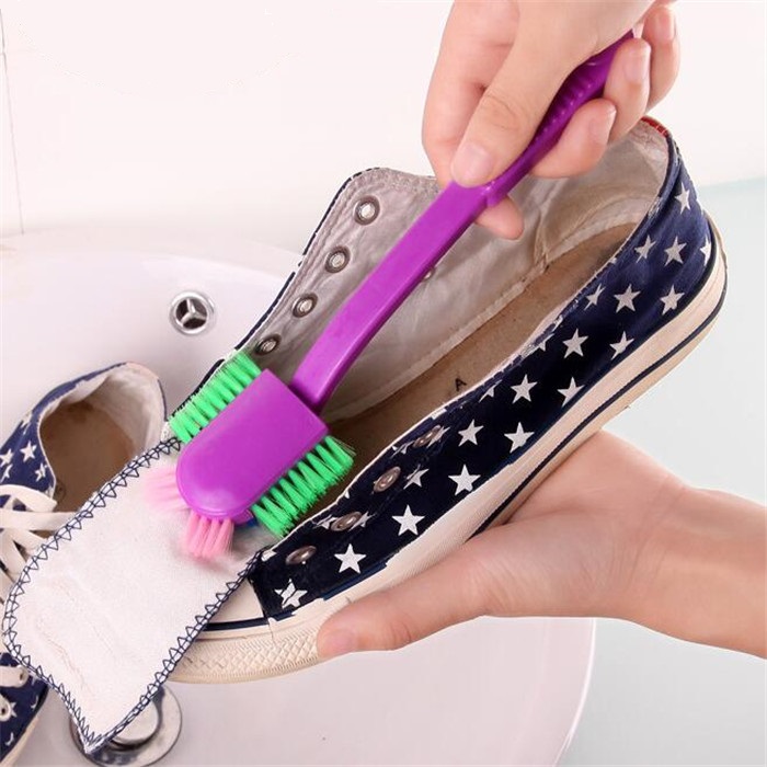 多功能塑料软毛死角清洁刷子家用长柄强力去污运动鞋洗鞋刷鞋神器