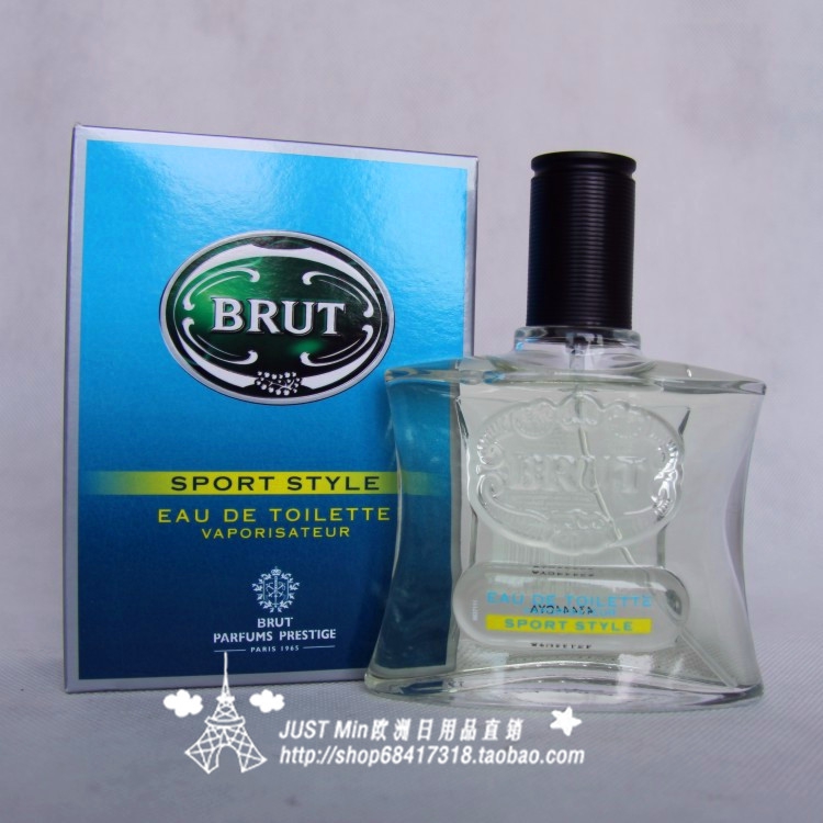 欧洲原装进口Brut SPORT STYLE 运动型 EDT淡香水 型男必备