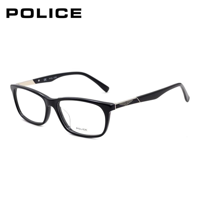 POLICE眼镜框 超轻板材眼镜框 时尚男女款近视眼镜架 VPL130K