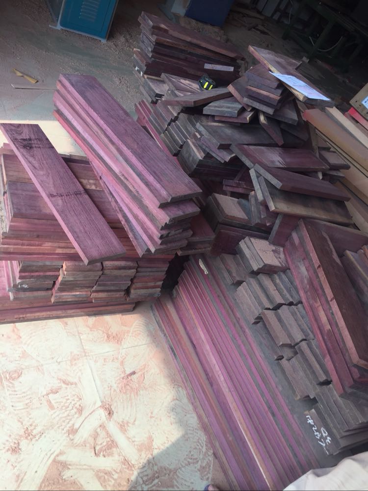 木料 红木木料 雕刻木料 紫心苏木 紫罗兰 珠子 手串料 大板料