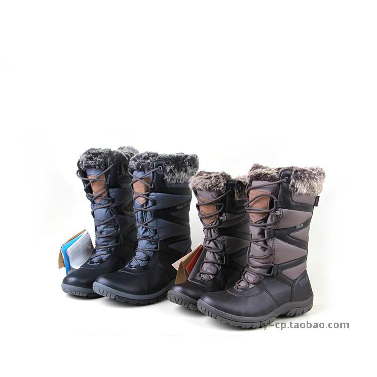 冬季户外防水雪地靴 零下保暖抗寒徒步女靴 告别臃肿长筒靴