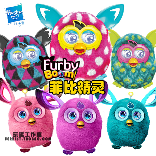 孩之宝菲比精灵Furby Boom智能电子宠物 中文版 furby connect