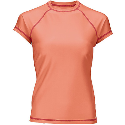 女款 素色氨纶运动T恤(短袖) 4色