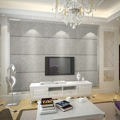 现代简约仿石材高档砂岩墙纸 灰色横条纹客厅立体电视背景墙壁纸