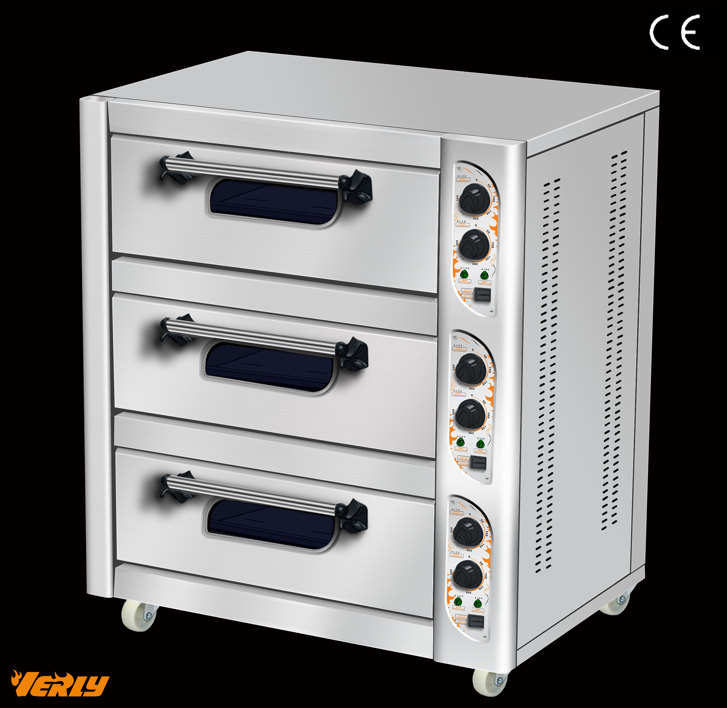 VERLY 汇利VH-33电烤炉电烤箱电烘炉精准温控 三层三盘电烘炉
