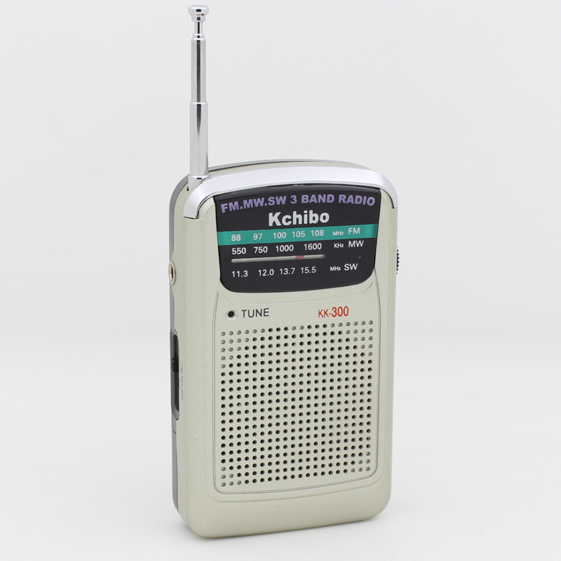 超小型指针式老人收音机 FM AM SW收音 带外放耳机 微型小电台口