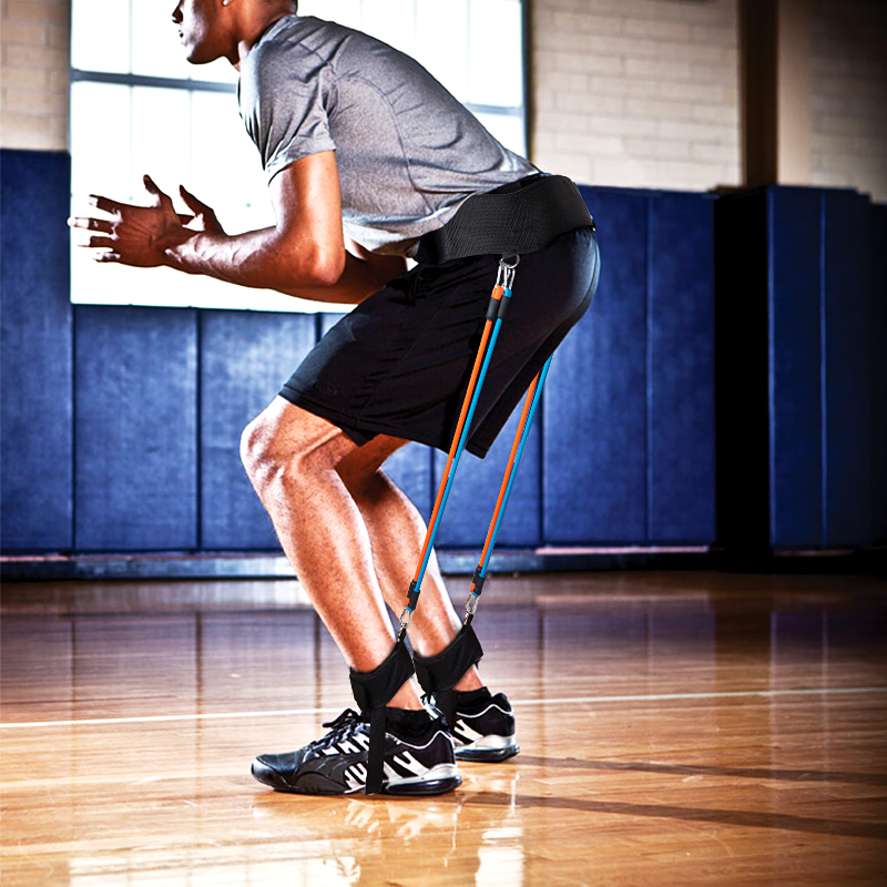 弹跳训练器材腿部爆发力肌肉训练器练弹跳力阻力绳篮球训练器材