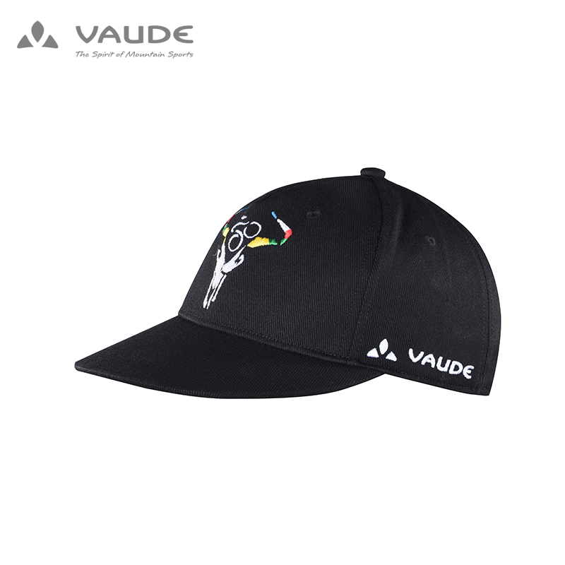 VAUDE/沃德 户外运动 骑闯天路鸭舌帽 黑色嘻哈帽3268001