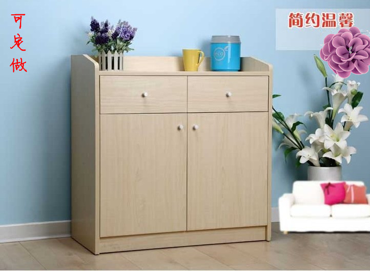 特价储物柜2015新款双门白色茶水柜餐边柜现代简约宜家环保木质柜