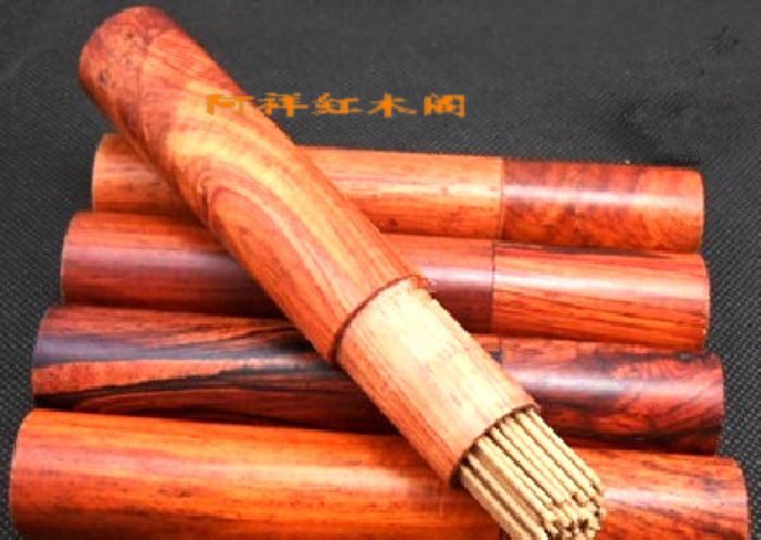 檀香桐装 线香筒 香盒（不含线香） 越南红木工艺品线香盒批发