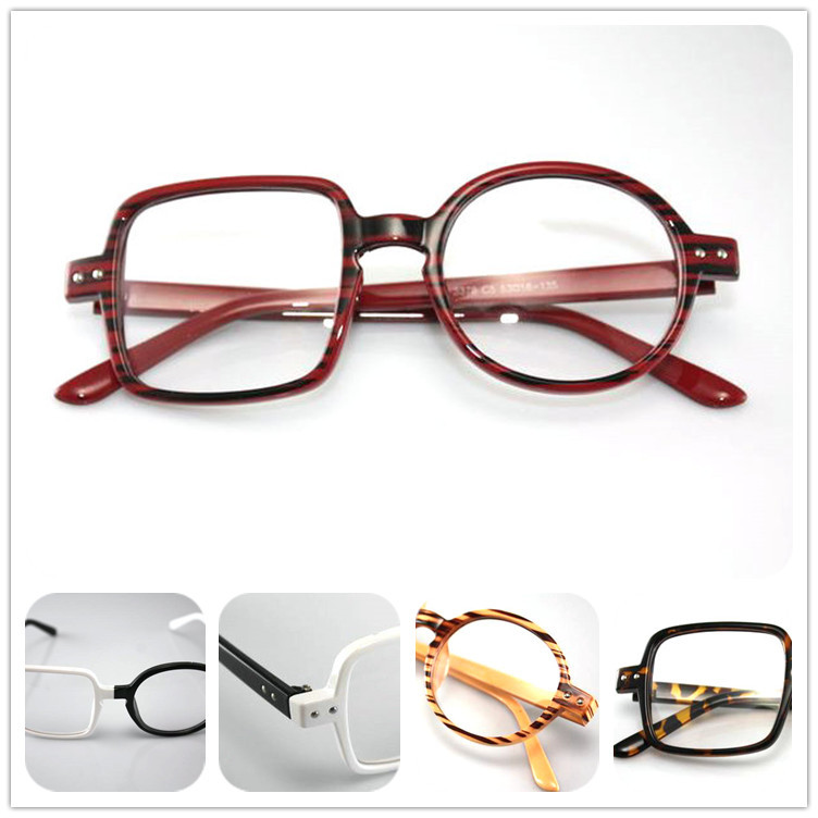 配眼镜非主流全框男潮女前卫不对称眼镜架男式女式近视眼镜框3378