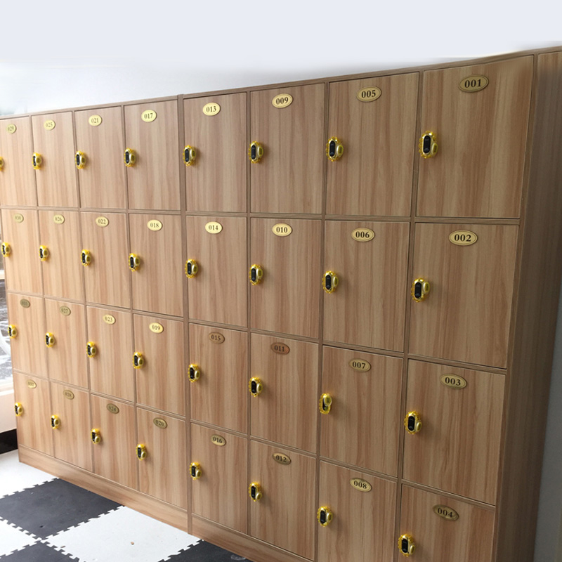 奥派家具更衣柜木制板式储藏柜宿舍储物柜浴场存物柜资料柜可定制