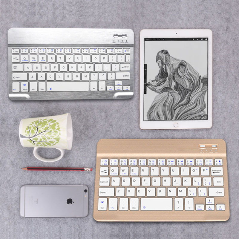 苹果ipad安卓手机蓝牙键盘平板电脑电视外接无线键盘轻薄迷你办公