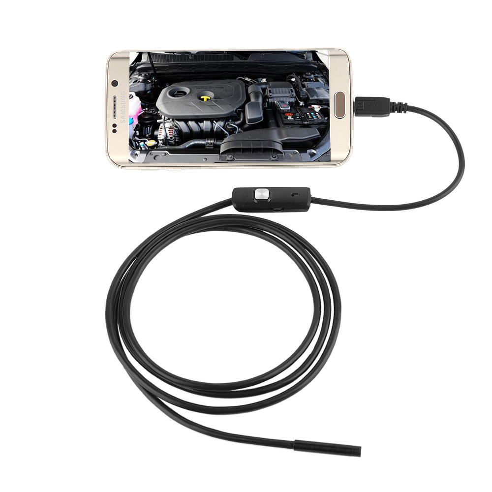 高清5.5mm安卓手机电脑外接微型摄像头 管道汽修USB工业内窥镜