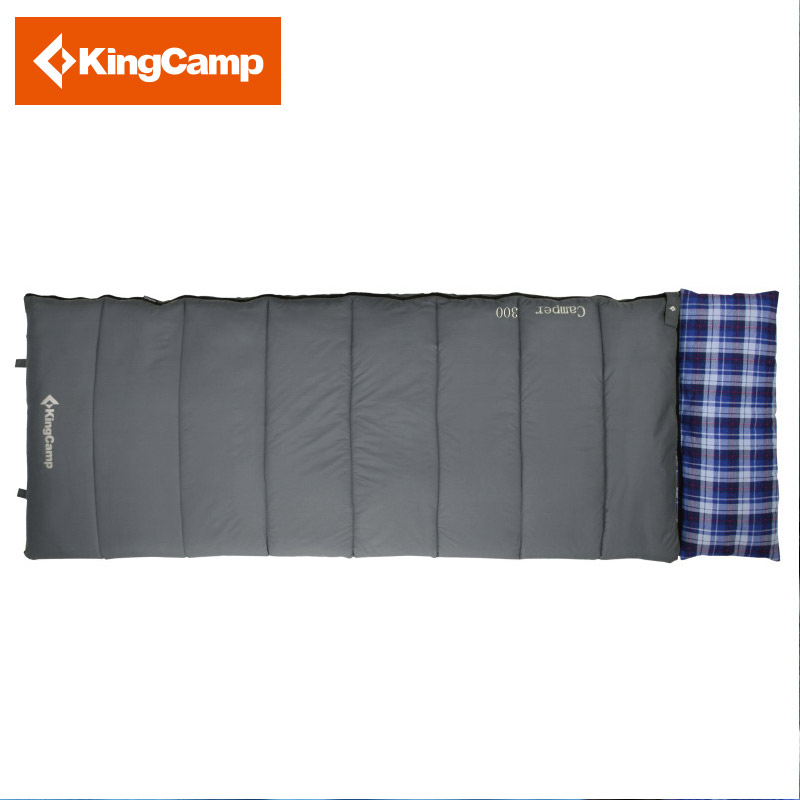 KingCamp/康尔 春夏秋 户外露营便携 信封式成人全棉睡袋KS3169