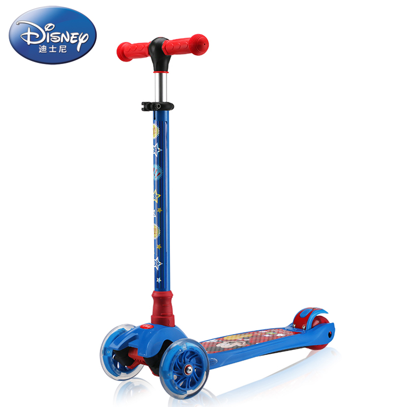 迪士尼滑板车儿童3-6岁2三轮5两4四轮7小孩踏板车宝宝摇摆车婴儿