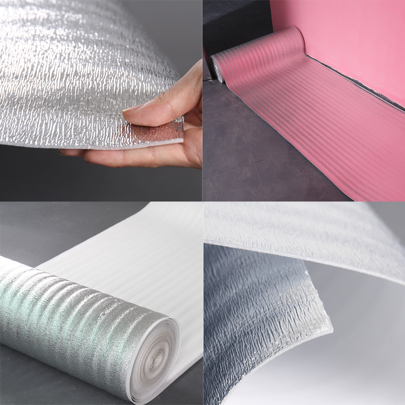 橱窗垫贴纸防潮纸木地板防潮膜5mm加厚铝膜地面衣柜地板铝膜自粘