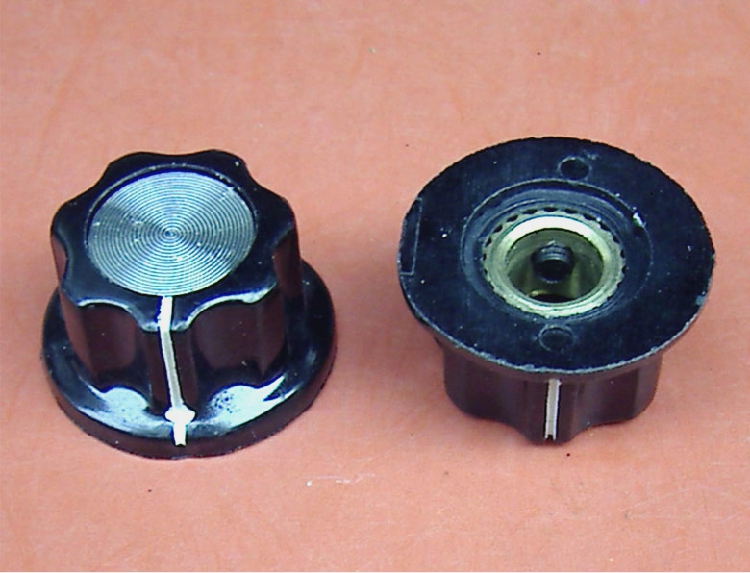 调压器 稳压器 充电机专用直径2.3cm黑色旋钮直径φ23mm*厚12.5mm