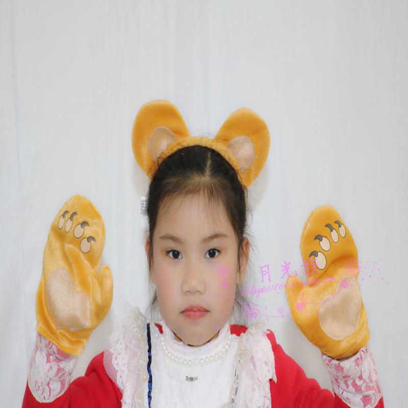 厂家直销 批发供应 六一儿童猴子发圈 卡通公仔发箍定制猴子手套