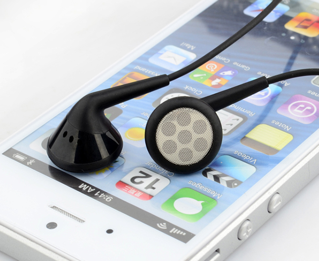 原装黑莓手机线控耳机耳机重低音美标耳塞式性价比高