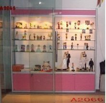 展示柜 上海精品货架 钛合金货架  饰品展示 美容产品展示gh
