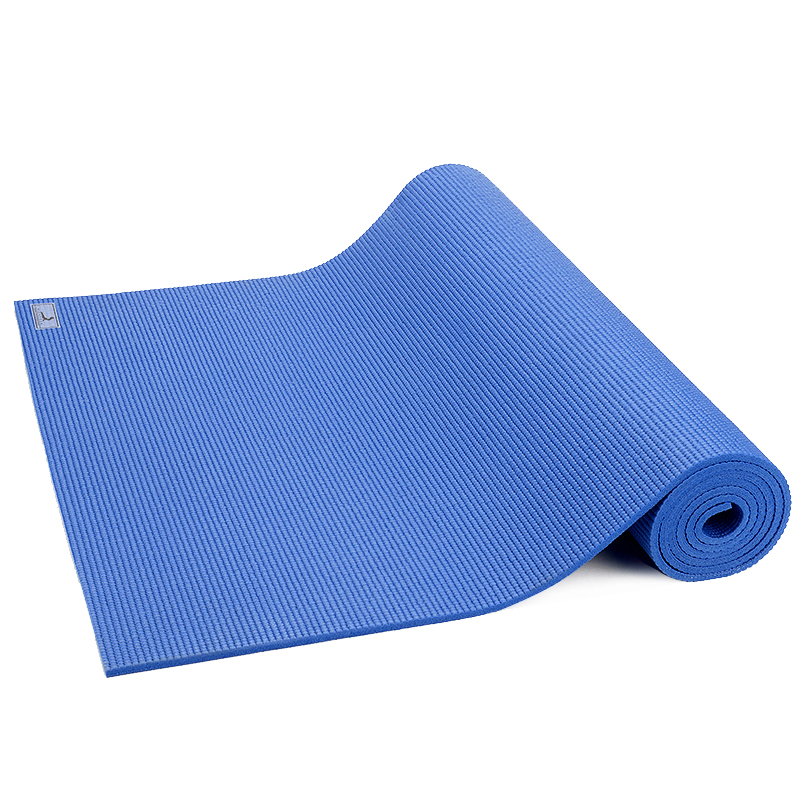 皮尔/pieryoga 瑜伽垫运动减肥防滑垫运动健身垫4mmPVC纯色初学者
