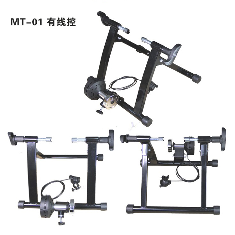 MT-01骑行台自行车停车台停车架展示架室内训练台健身架 有线控