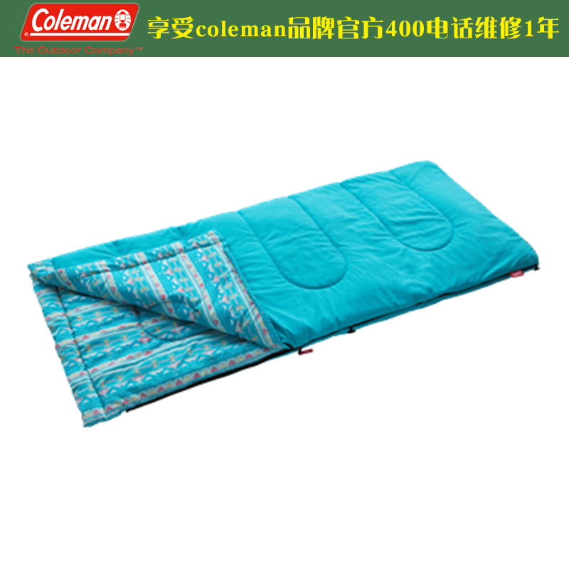 coleman科勒曼COZY系列睡袋柔和舒适的精梳处理面料EZ易收纳系统