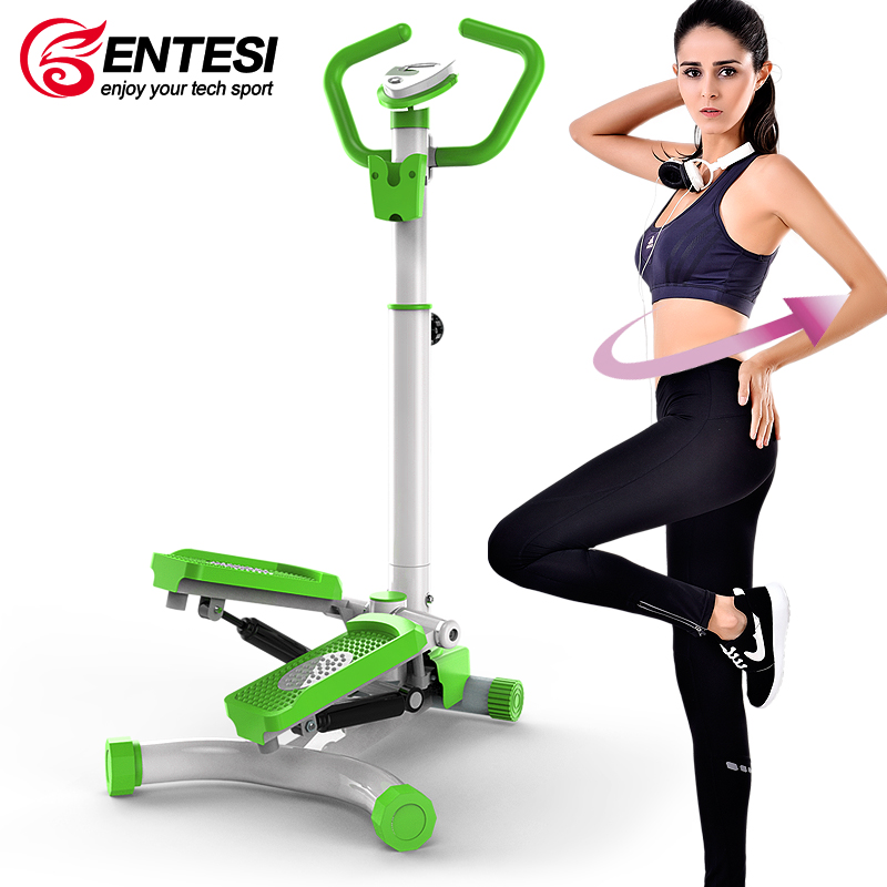 ENTESI家用正品静音扶手瘦身踏步机登山脚踏机减肥多功能健身器材
