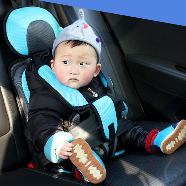 简易儿童安全座椅 汽车用车载座椅婴儿坐垫便携式背带0-4 3-12岁