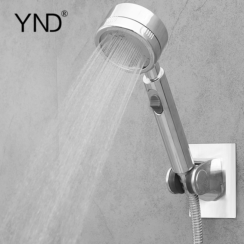 YND大学生宿舍洗澡神器淋浴专用喷头蓬头淋雨喷头手持带开关花洒