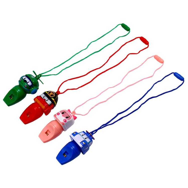 儿童卡通警车粉猪口琴音哨子玩具韩国新款宝宝口哨礼物幼儿园礼品
