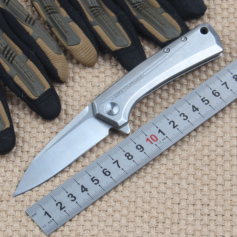 零公差D2高硬度折刀户外全钢折叠刀 收藏多功能瑞士军刀包邮