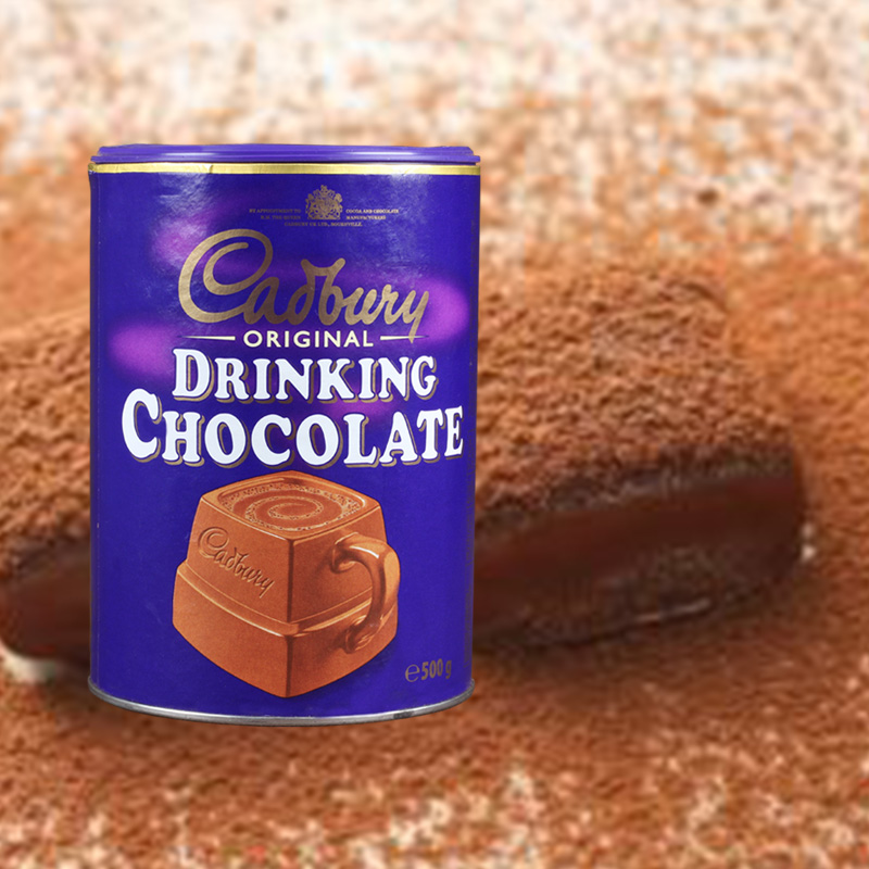 英国进口吉百利天然巧克力可可粉500g 速溶蛋糕烘焙原料 特价包邮