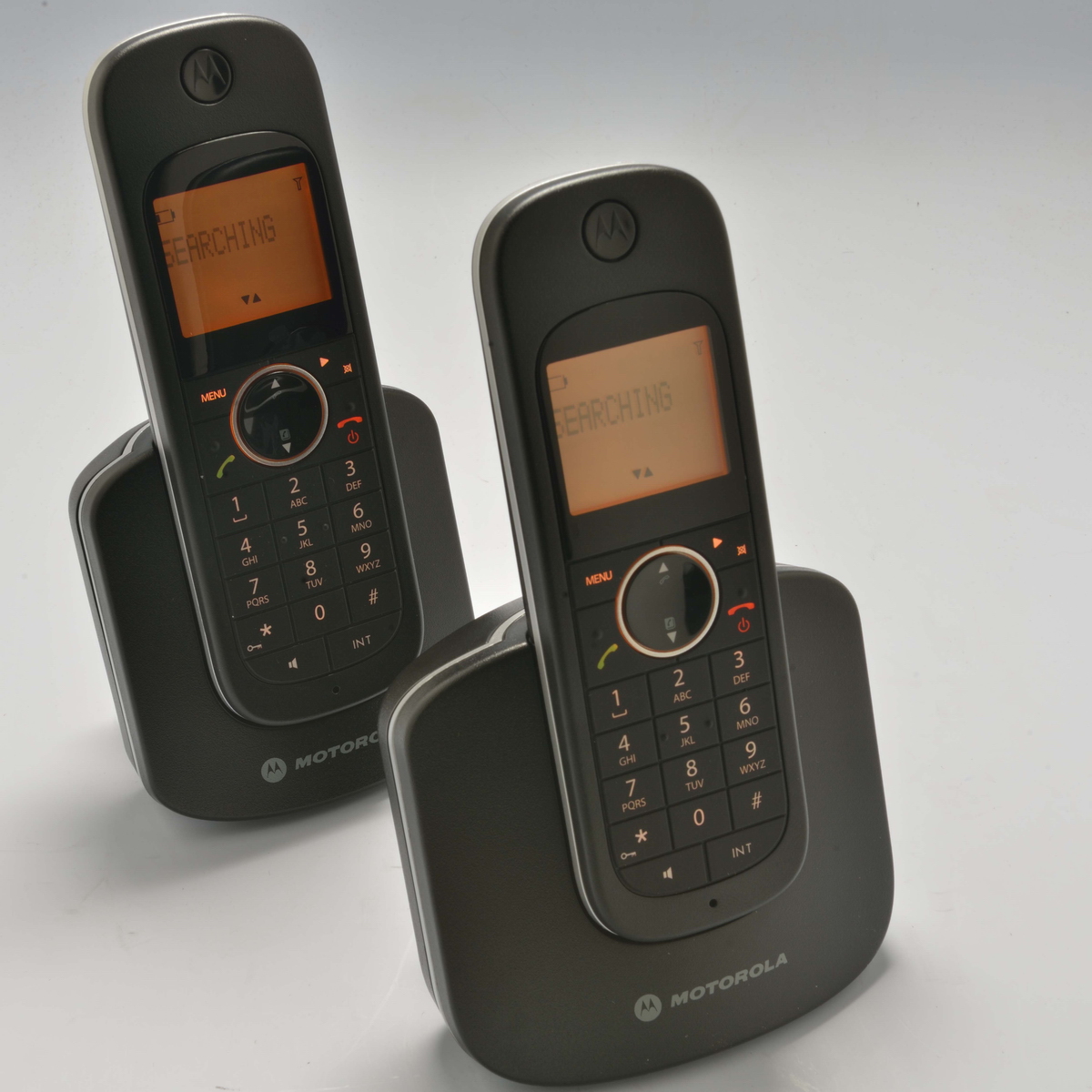 摩托罗拉 美版2.4G D10 双子机数字无绳电话家用无线子母机特价