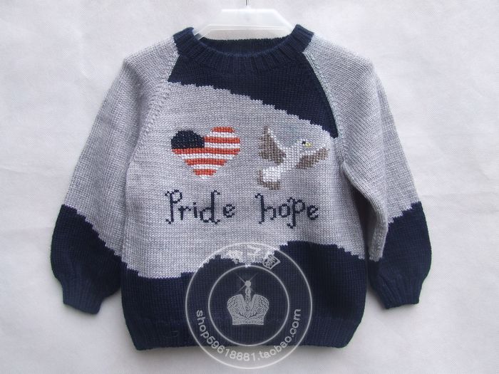 婴儿手工羊毛线衣115#宝宝羊毛衣新生儿毛衣儿童线衫童装