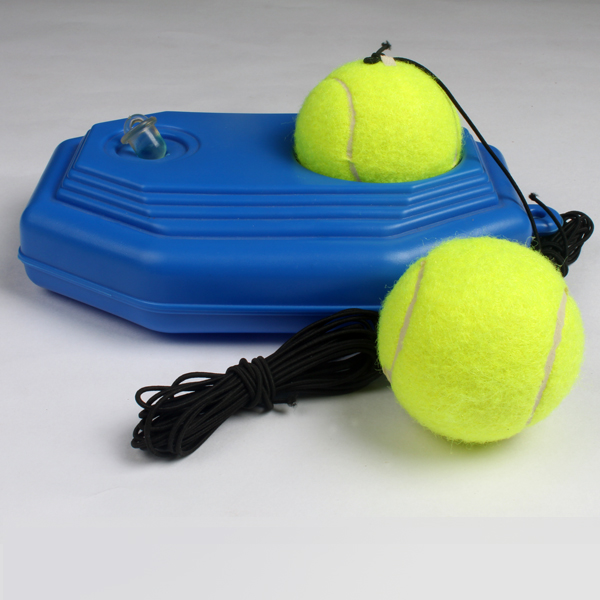 包邮 带线带绳网球正品网球固定器单人网球训练底座 网球练习