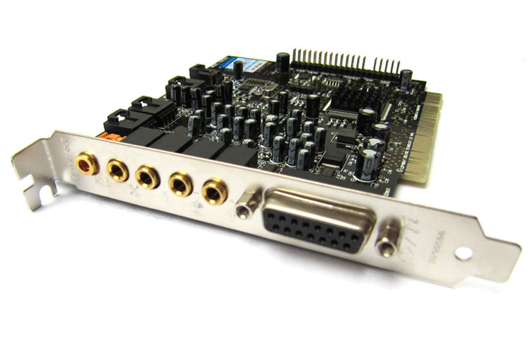 创新技术 DZL寐歌SB 00605.1镀金版PCI5.1内置声卡K歌5.1声卡套装