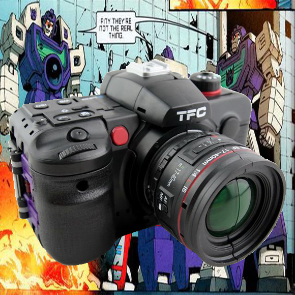 变形金相机刚创意礼物TFC Photron数码单反相机三兄弟玩具现货