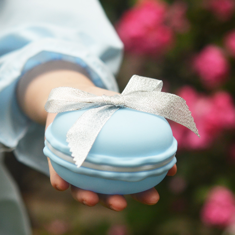 喜糖盒子批发结婚礼品盒韩式创意马卡龙天蓝色结婚巧克力喜糖糖盒