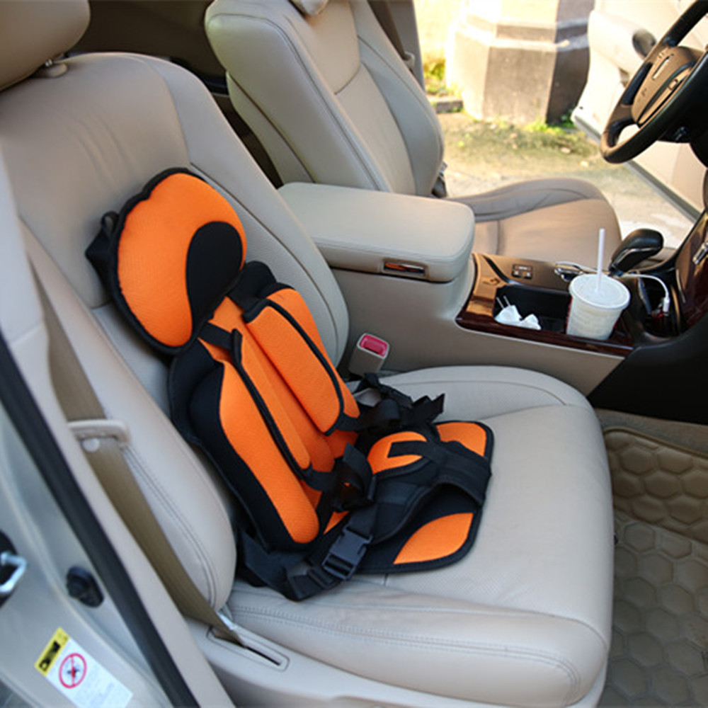 载通用岁简易车2周安全座椅增儿童4高垫汽车用宝宝坐垫3-便携-1
