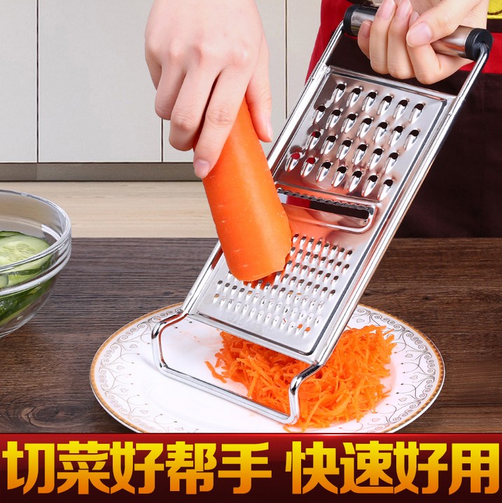 多功能切菜器神器土豆丝切丝器护手擦丝器擦菜切片器刨丝器插菜板