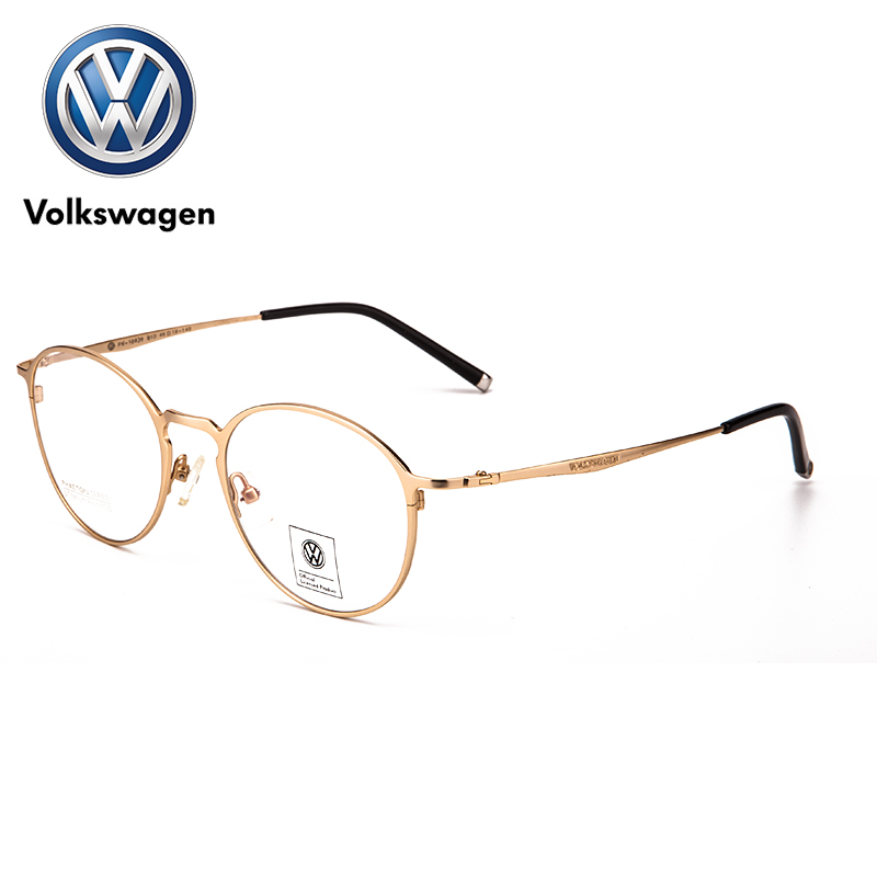 VOLKSWAGEN德国大众近视眼镜配成品眼镜架纯钛眼镜框男女全框眼镜