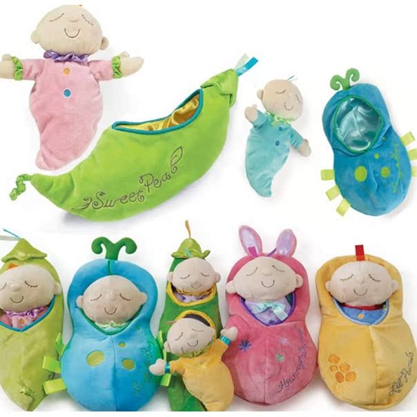 公仔娃娃新生儿安抚陪婴儿玩具玩偶毛绒玩具礼物睡觉儿童其它大小
