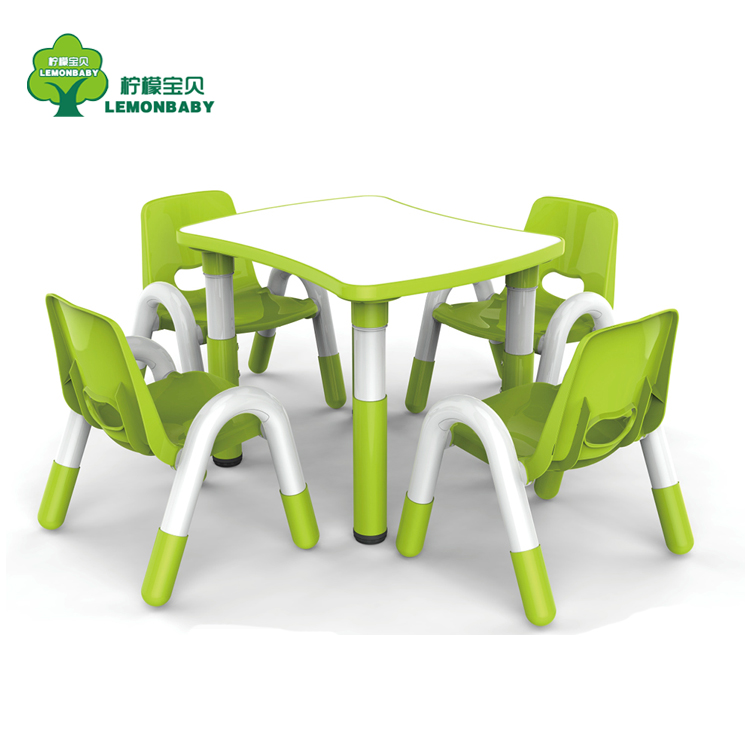 幼儿园儿童学习课桌椅餐桌长方桌玩具桌加厚木桌子 肥皂桌