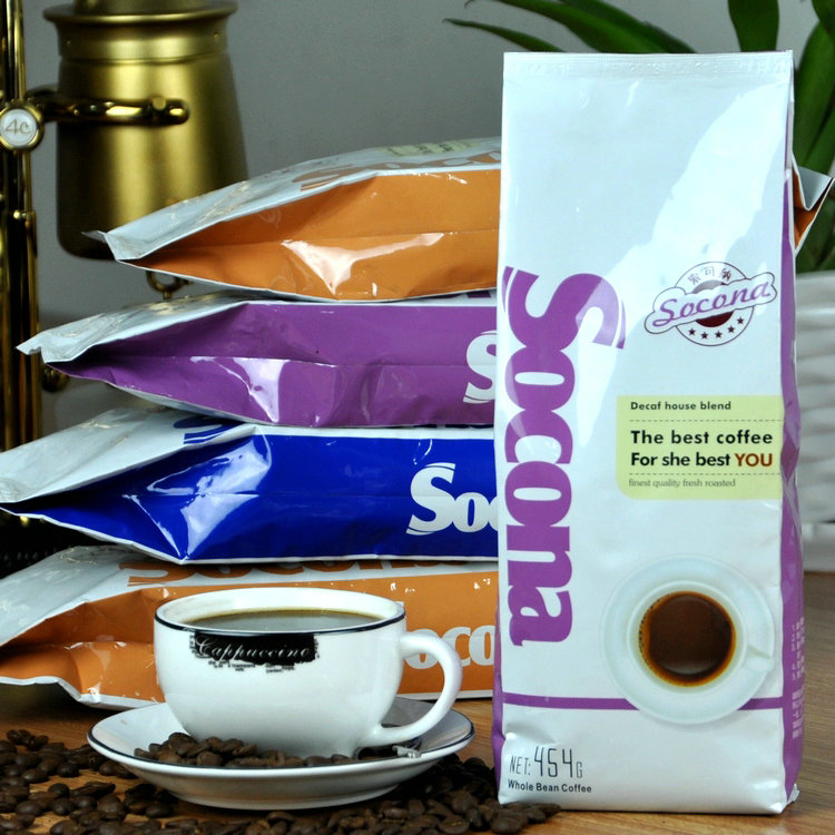 Socona红牌精选牙买加蓝山咖啡豆 现磨咖啡粉原装 454g 包邮